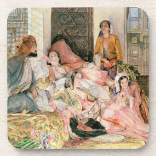 Dessous-de-verre Le Harem, vers 1850