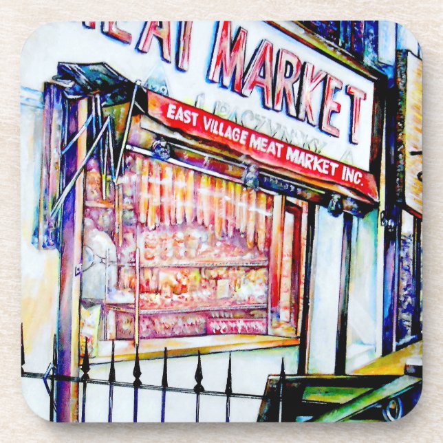 Dessous-de-verre Le jardin de la sagesse de l'East Village (Devant)