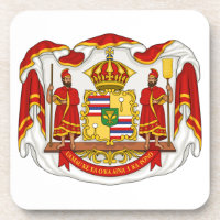 Le manteau des bras royal du royaume d'Hawaï