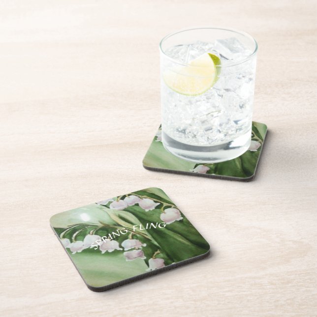 DESSOUS-DE-VERRE LE MUGUET (Côté Droit)
