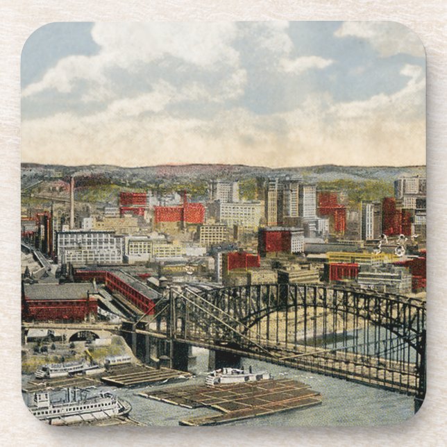 Dessous-de-verre Le Pittsburgh Point 1931 (Devant)