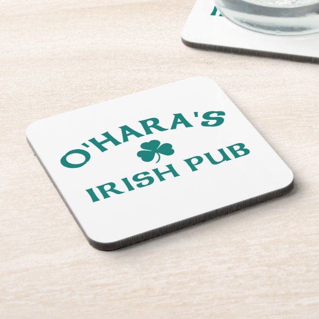 Dessous-de-verre Le pub irlandais d'O'Hara (Côté gauche)