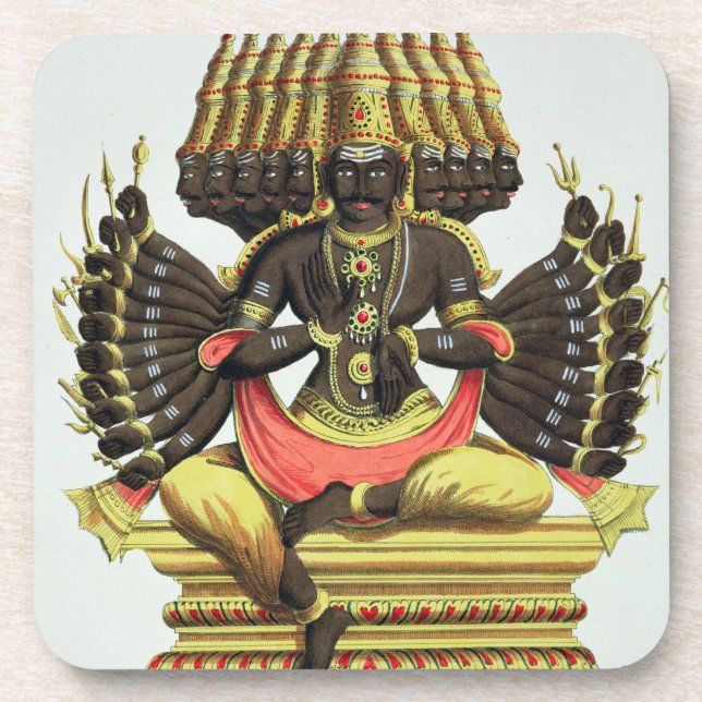 Dessous-de-verre Le Ravana géant (litho de couleur) (Devant)