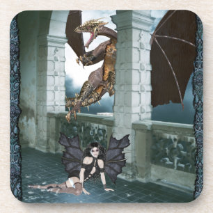 Dessous-de-verre Le repaire du Dragon