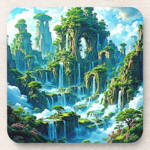 Dessous-de-verre Le rêve de l'arbre de cascade
