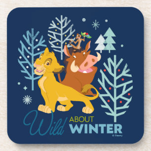 Dessous-de-verre Le Roi Lion L'hiver sauvage