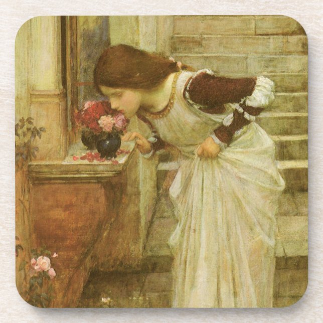 Dessous-de-verre Le Sanctuaire de John William Waterhouse (Devant)
