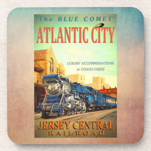 Dessous-de-verre Le train Blue Comet