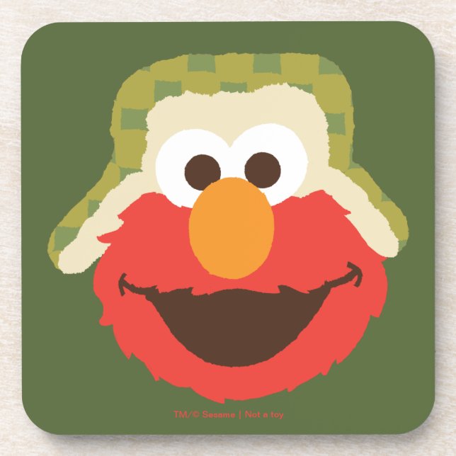 Dessous-de-verre Le visage d'Elmo Woodland (Devant)
