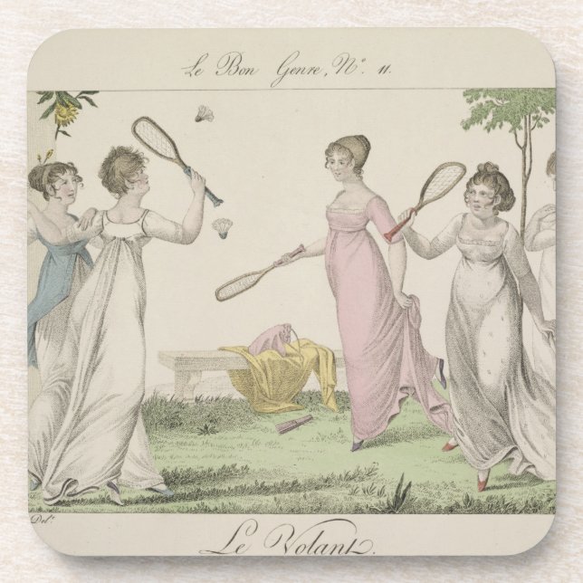 Dessous-de-verre Le volant, plaquent 11 de "Le Bon Genre", 180 (Devant)