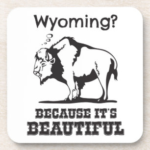 Dessous-de-verre Le Wyoming ? Parce que c'est beau