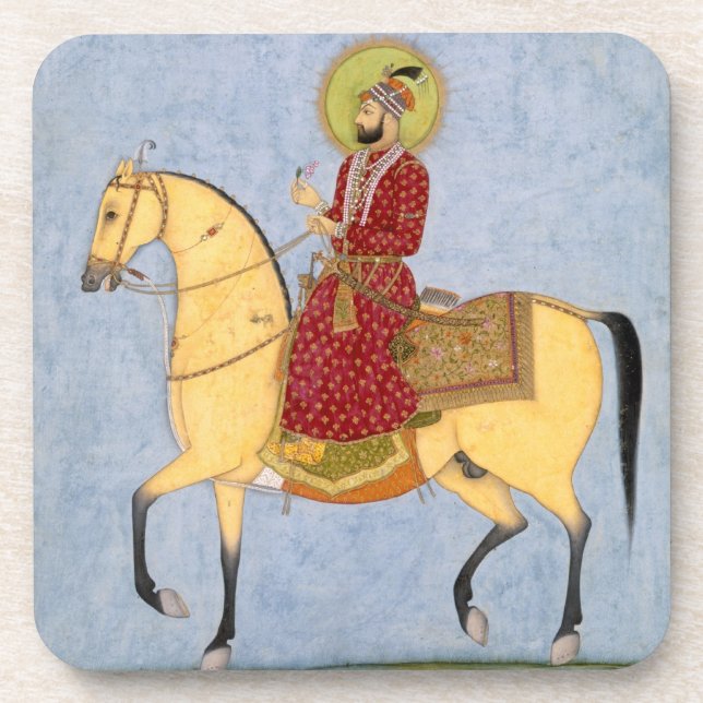 Dessous-de-verre L'empereur Farrukhsiyar (1683-1719) de Mughal (Devant)