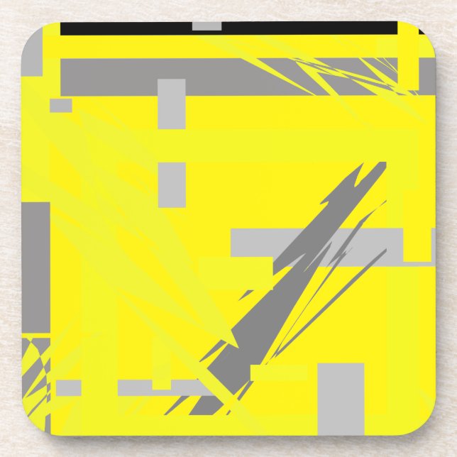 Dessous-de-verre L'énergie électrique Art Abstrait (Devant)