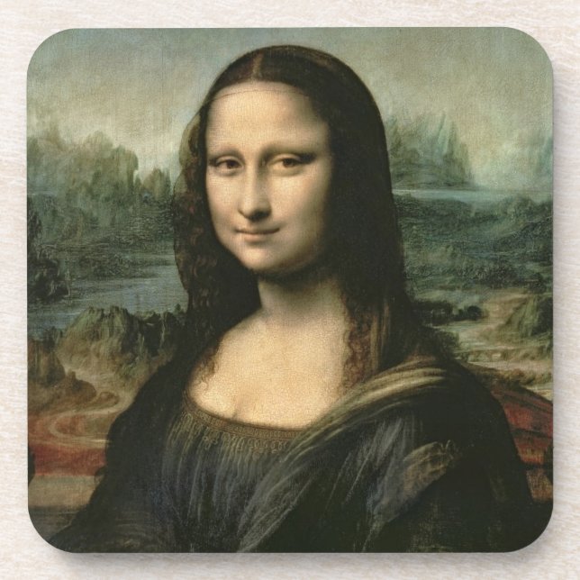 Dessous-de-verre Leonardo Vinci | Mona Lisa, c.1503-6 (Devant)