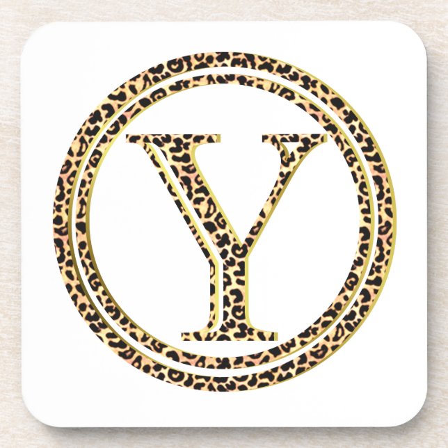Dessous-de-verre Leopard Y (Devant)
