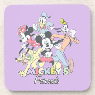 Dessous-de-verre Les amis de Mickey