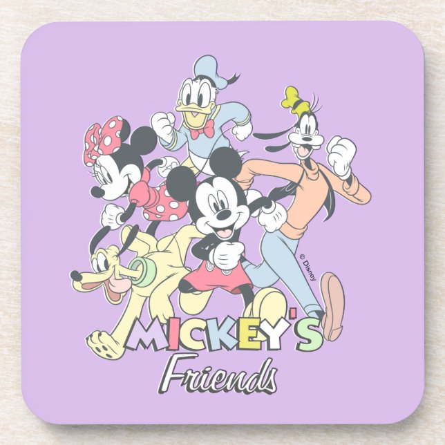 Dessous-de-verre Les amis de Mickey (Devant)