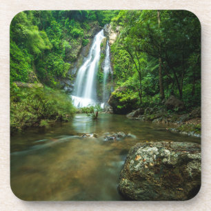 Dessous-de-verre Les cascades   Cascade de Tamnung, Phuket Thaïland