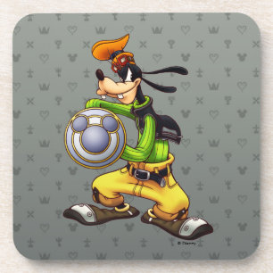 Dessous-de-verre Les Coeurs du Royaume Capitaine Goofy du Chevalie
