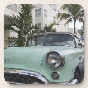 Dessous-de-verre Les Etats-Unis, la Floride, Miami Beach : Beach du