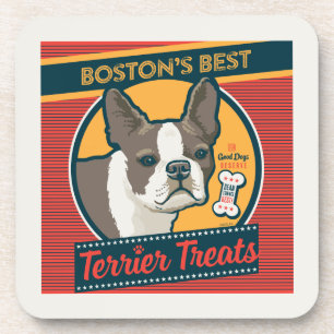 Dessous-de-verre Les meilleurs soins Terrier de Boston
