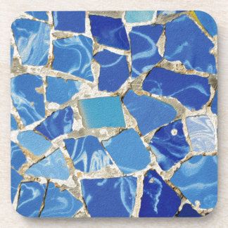 Dessous-de-verre Les mosaïques de Gaudi à l'huile