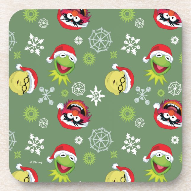 Dessous-de-verre Les Muppets | Joyeux Motif de Noël (Devant)