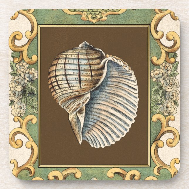 Dessous-de-verre Les petites coquilles de sirène (Devant)