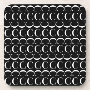 Dessous-de-verre Lettre initiale C