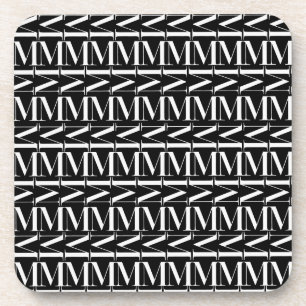 Dessous-de-verre Lettre initiale M