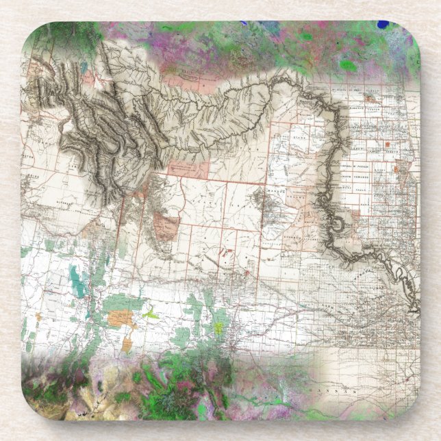 Dessous-de-verre Lewis et Clark (Devant)