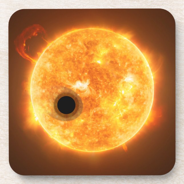 Dessous-de-verre L'Exoplanet Wasp-107b Est Un Géant De Gaz (Devant)