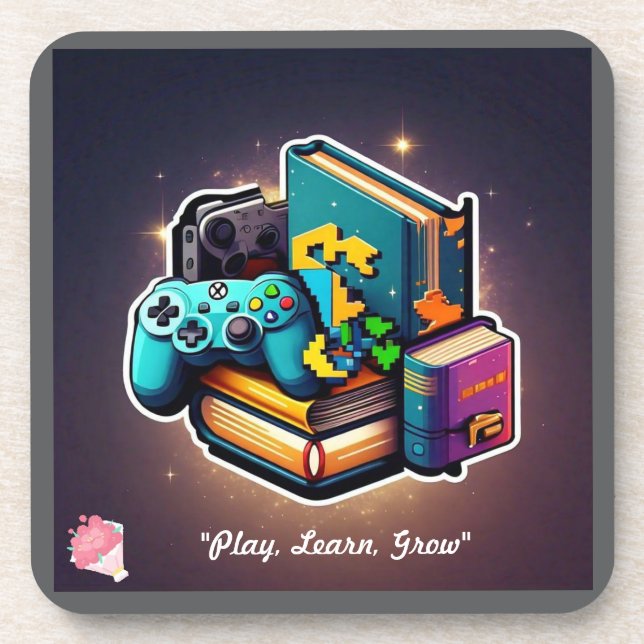 Dessous-de-verre "L'expérience de l'éducation" (Devant)