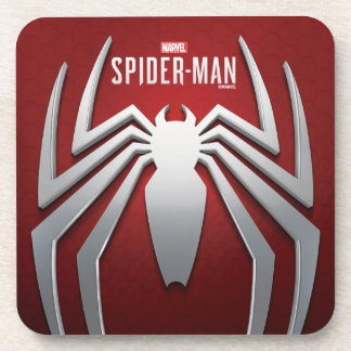 Dessous-de-verre L'homme-araignée de Marvel | Emblème d'araignée mé
