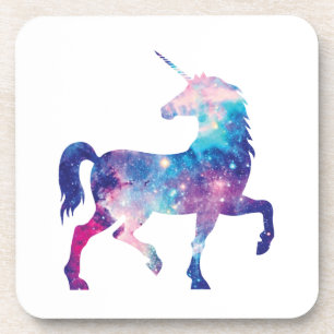 Dessous-de-verre Licorne magique scintillante