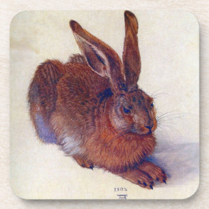 Dessous-de-verre Lièvre jeune par Albrecht Durer, Art Renaissance