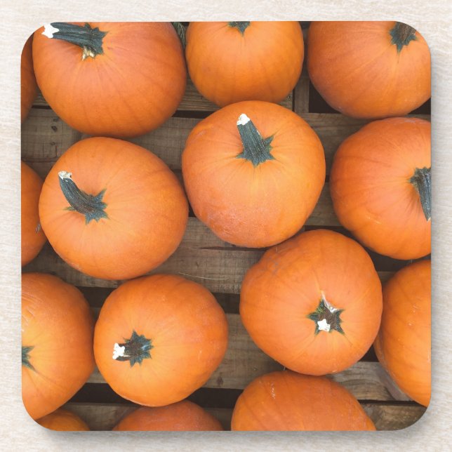 Dessous-de-verre Lignes citrouilles (Devant)