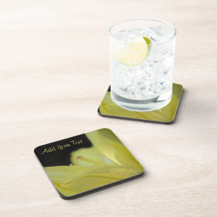 Dessous-de-verre Lily jaune par Shirley Taylor