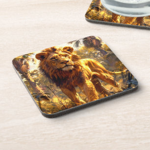 Dessous-de-verre Lion