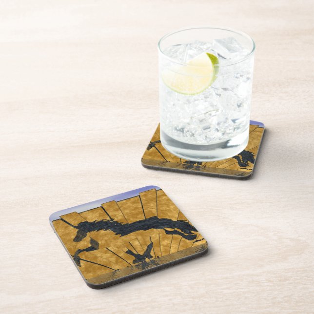 Dessous-de-verre L'islandais d'or (Côté Droit)