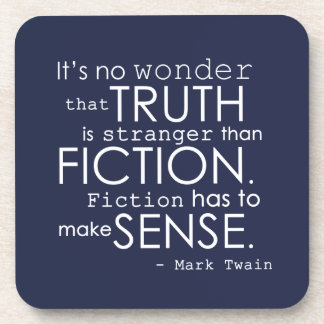 Dessous de verre littéraires de citation de Twain