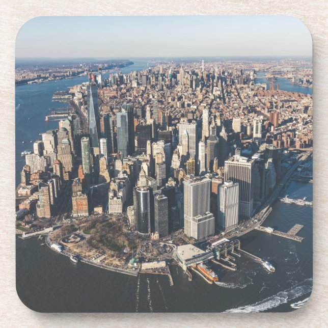 Dessous-de-verre Littoral | Manhattan, New York (Devant)