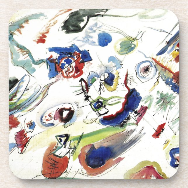 Dessous-de-verre L'oeuvre Abstraite de Kandinsky (Devant)