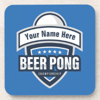 Logo de championnat de Beer Pong personnalisable