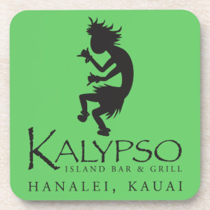 Dessous-de-verre Logo de Kalypso Kane dans le noir