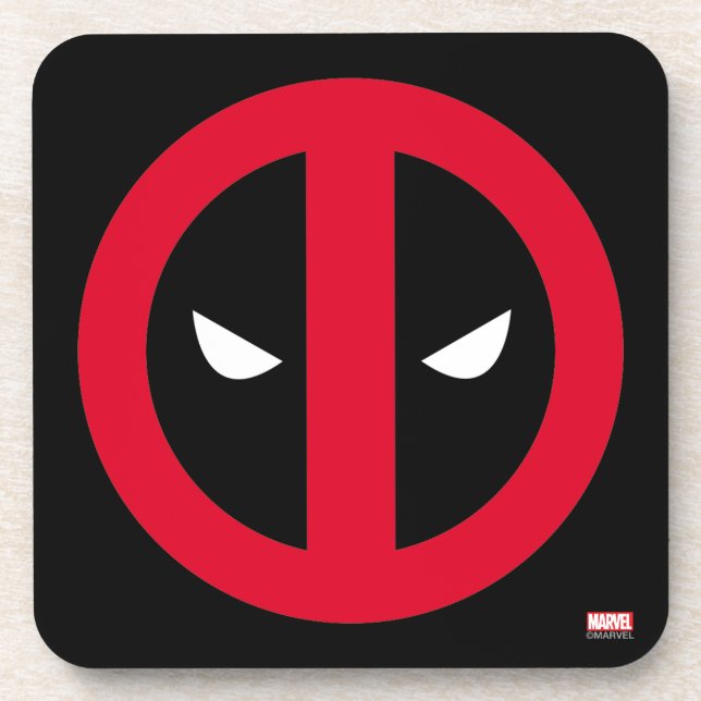 Dessous-de-verre Logo Deadpool (Devant)