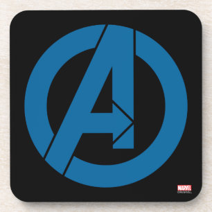 Dessous-de-verre Logo des Avengers