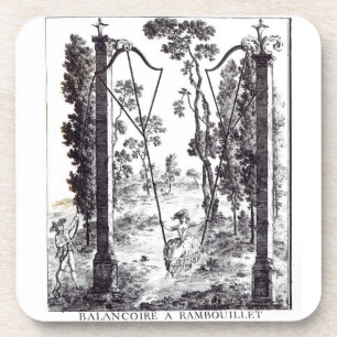 Dessous-de-verre L'oscillation de jardin à Rambouillet, de 'DES de