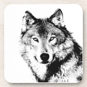 Dessous-de-verre Loup