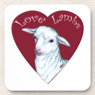 Dessous-de-verre Love Lambs